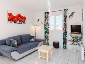 Appartement T4 Duplex à Narbonne-Plage - Vue Mer, 6 Couchages, Parking et Garage, Proche Plage - FR-1-409-50